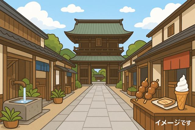 Aso_Shrine_Monzen_Street_Guide