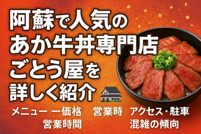 Aso beef bowl shop